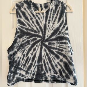 Free People Movement tie-dye muscle tee